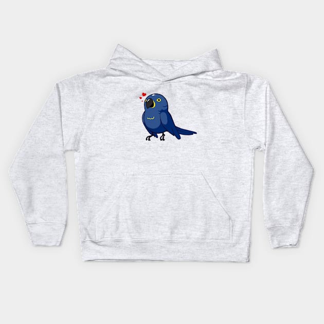 Macaw 3 Kids Hoodie by Shemii